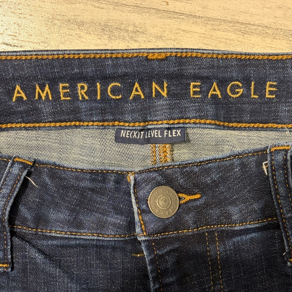 American Eagle Outfitters Men's Original Straight Jeans Size 33 - Picture 5 of 9